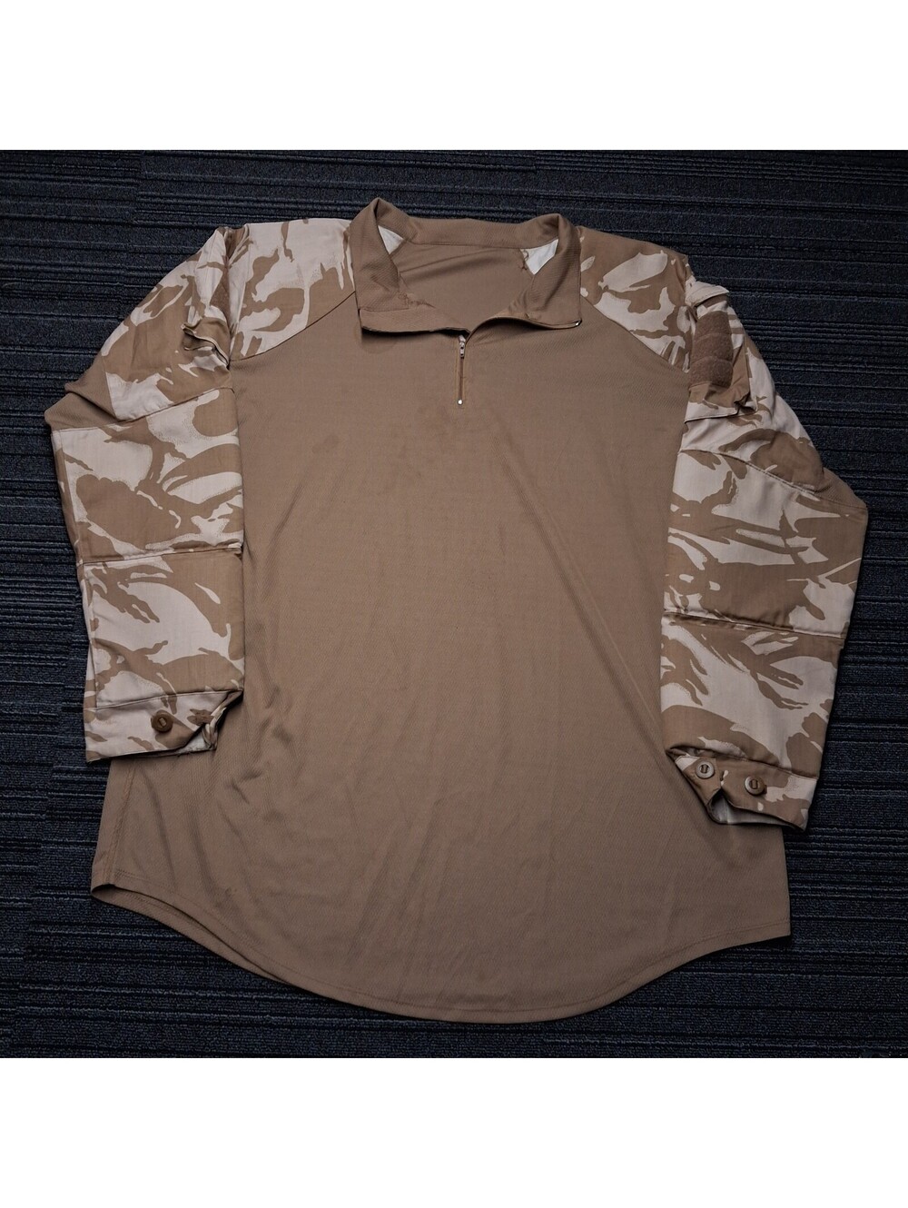 British Army Desert DPM UBACS Combat Shirt Mens XL Tan Camo Military Surplus